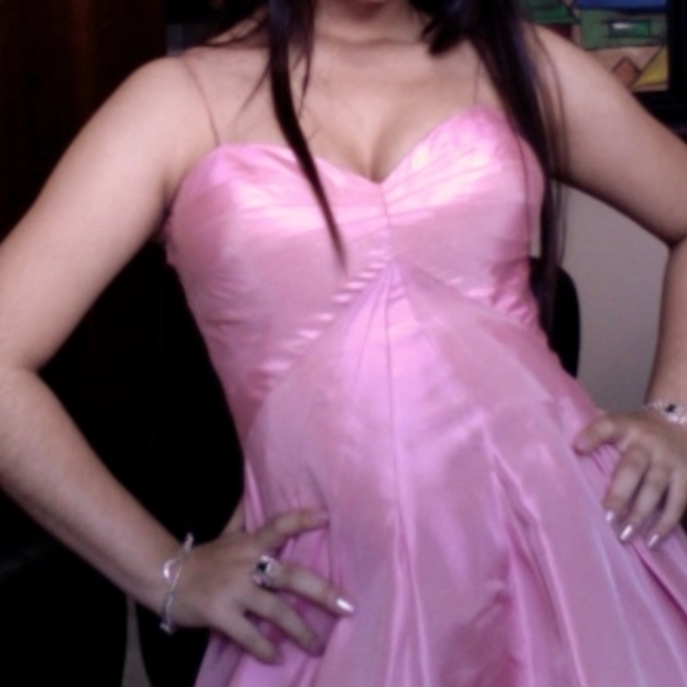 Fashion Pink Cocktail Dress